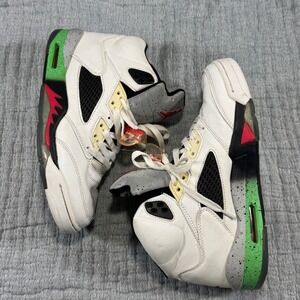Nike Air Jordan 5 Retro Pro Stars Poison Green 2001 - Size 8 -‎ 136027 103